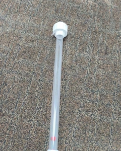 Breather cpl. inc. 25x2.5mm Screw unions H=450mm closed D